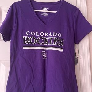 Womens medium Colorado Rockies tshirt